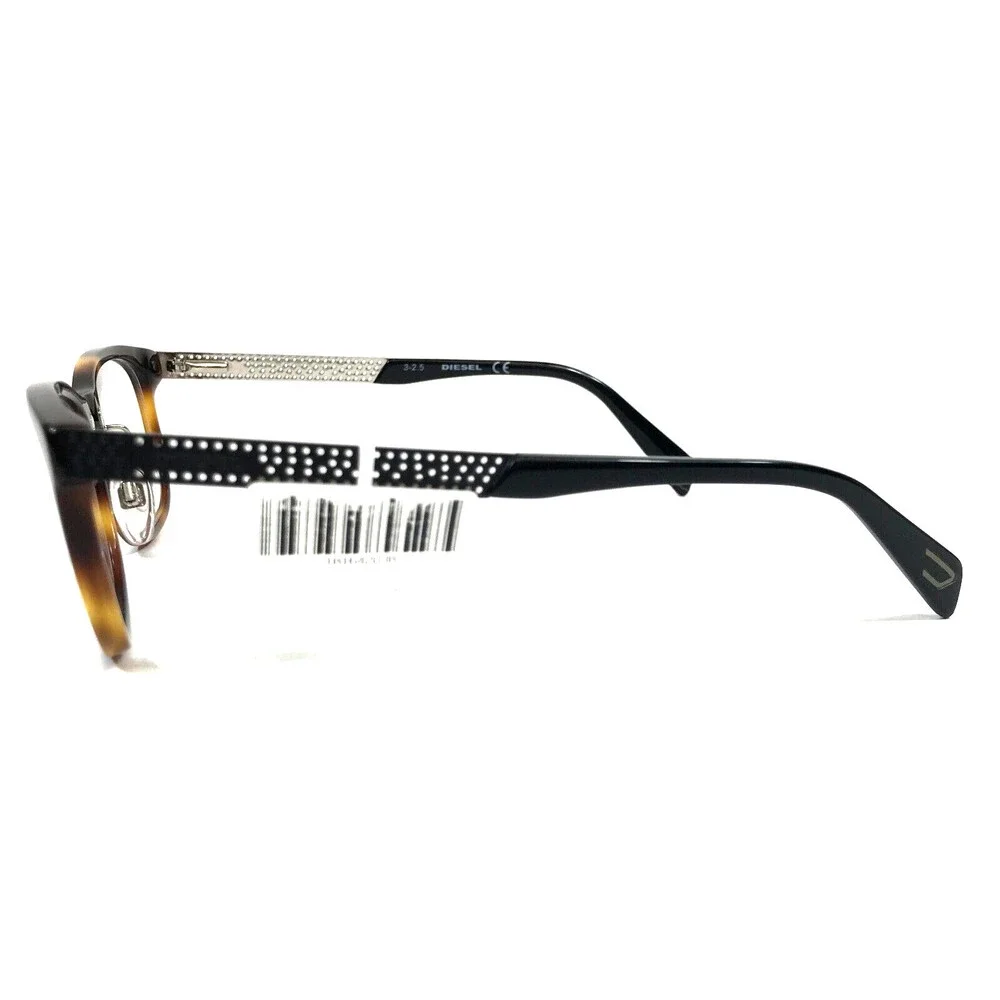 Diesel Eyeglasses Frames DL5162 col.052 Dark Havana Tortoise Oval 54-18-145